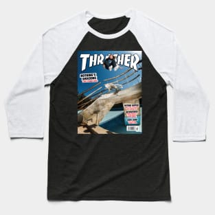 thrasher october 2019 Baseball T-Shirt